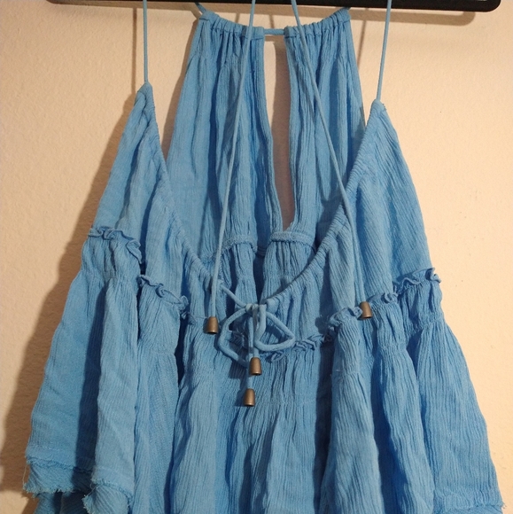 Stunning flowy Free People top - Picture 4 of 8